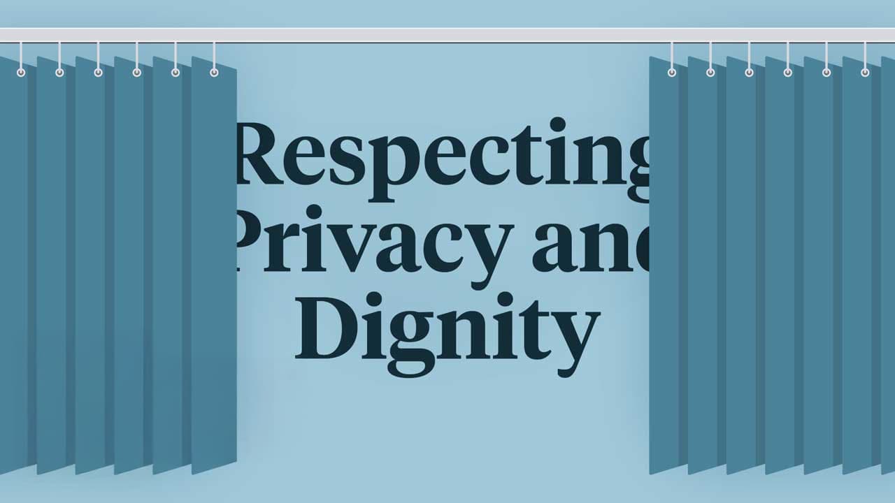 Privacy and dignity in personal care and records